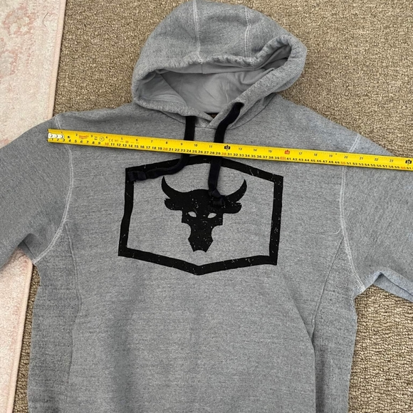 Men's Under Armour Project Rock Hoodie - Picture 7 of 11